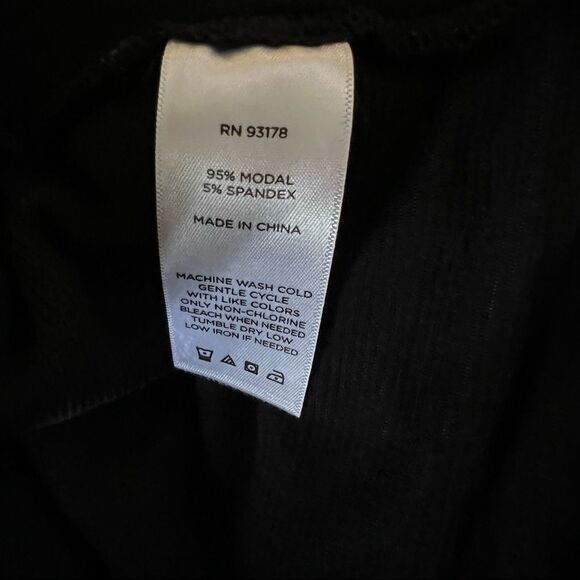 Laurie Felt Los Angeles Black Joggers Size Large - Picture 5 of 5